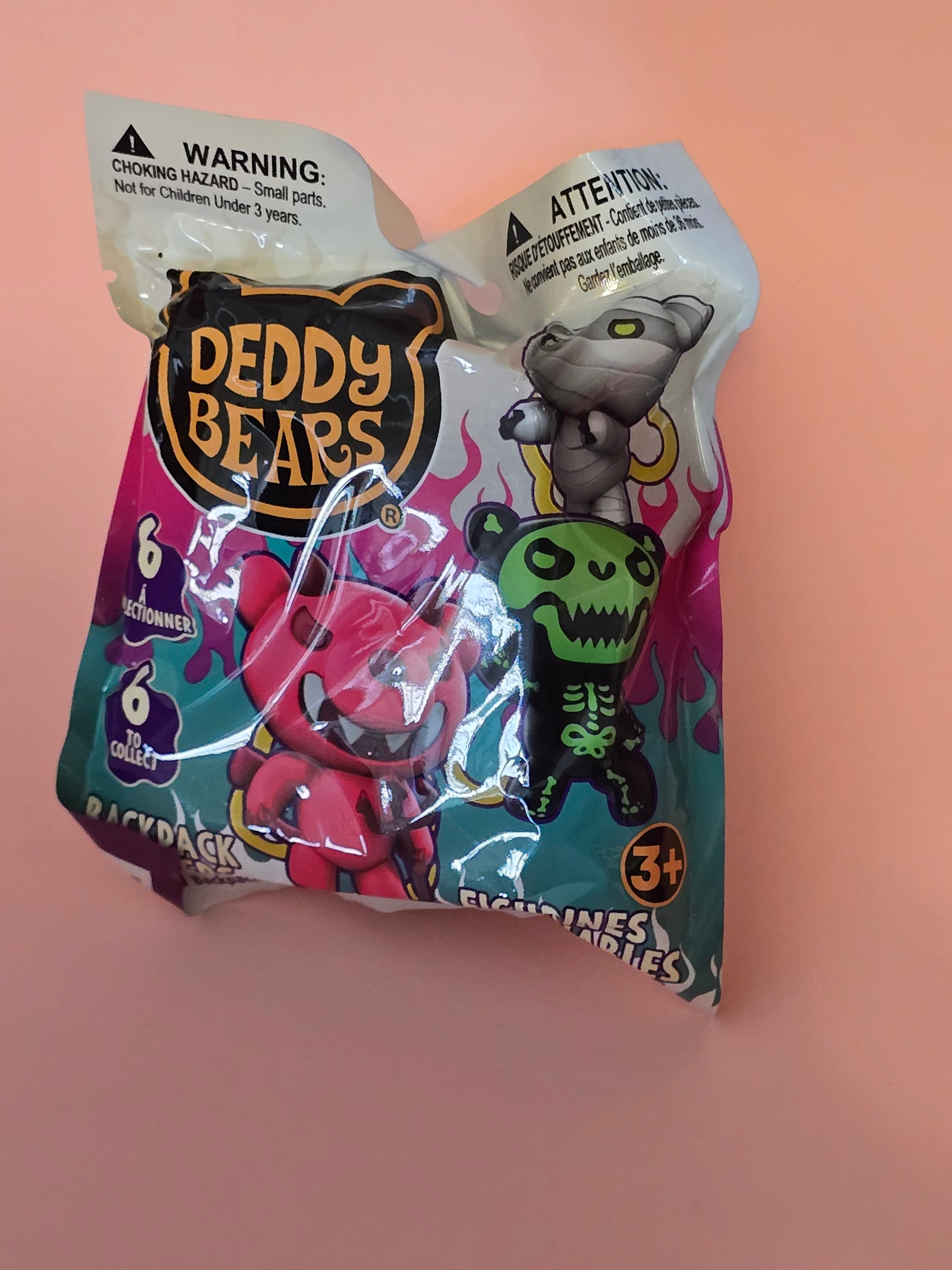 Deddy Bears Mystery Backpack Hanger | Official Collectible Plush Charm
