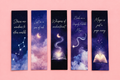 Celestial Dreams Bookmark Collection | Cute Bookmarks