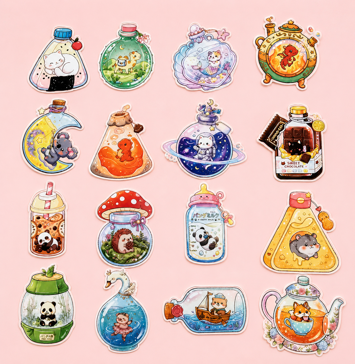 Magical Potion Sticker Pack | Fantasy Kawaii Stickers