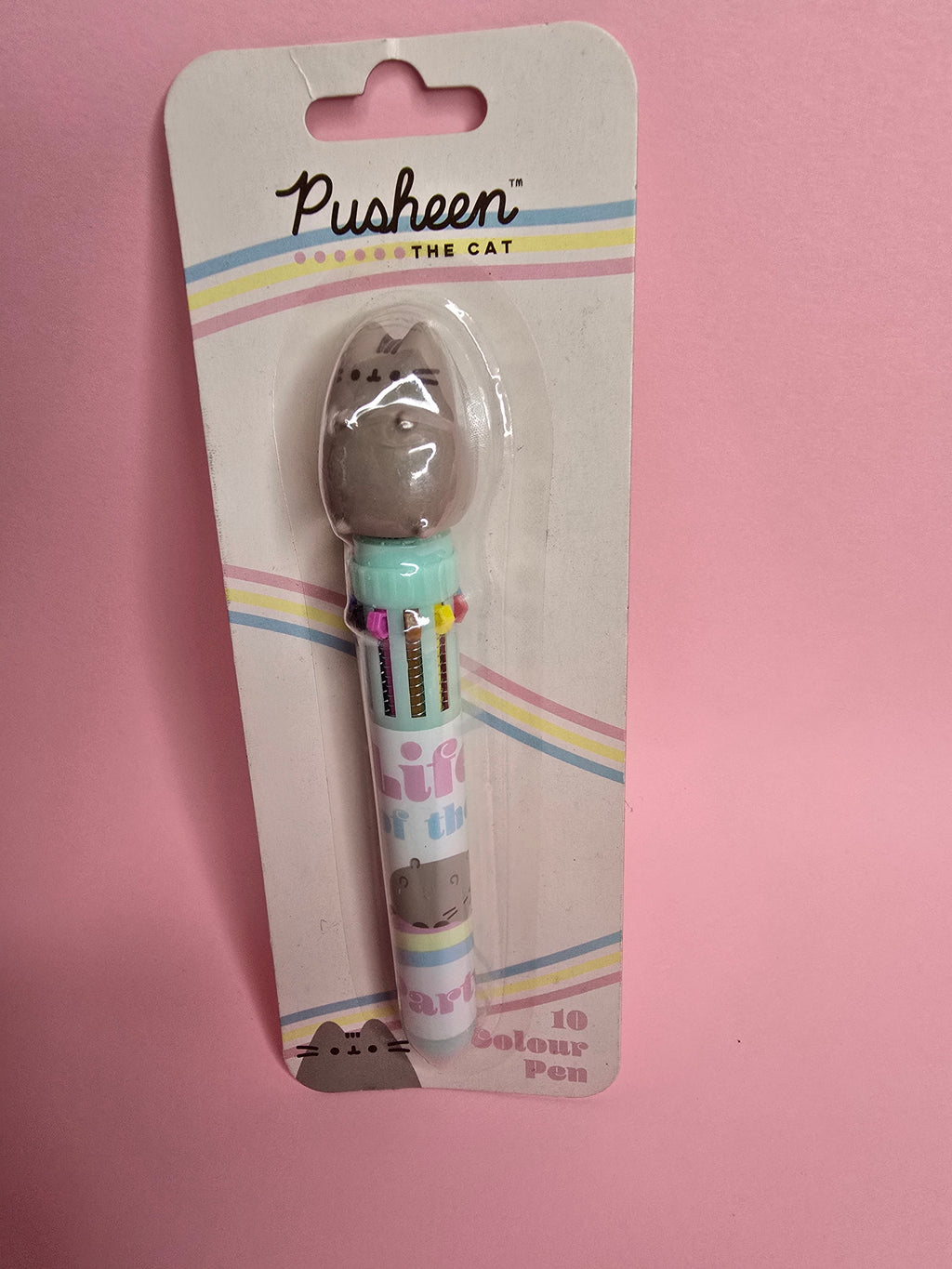 Pusheen 10 Colour Multi Pen | Kawaii Stationery | Official Merchandise