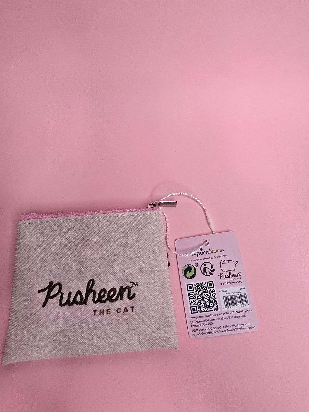 Pusheen Coin Wallet | Kawaii Card & Coin Purse | Official Merchandise