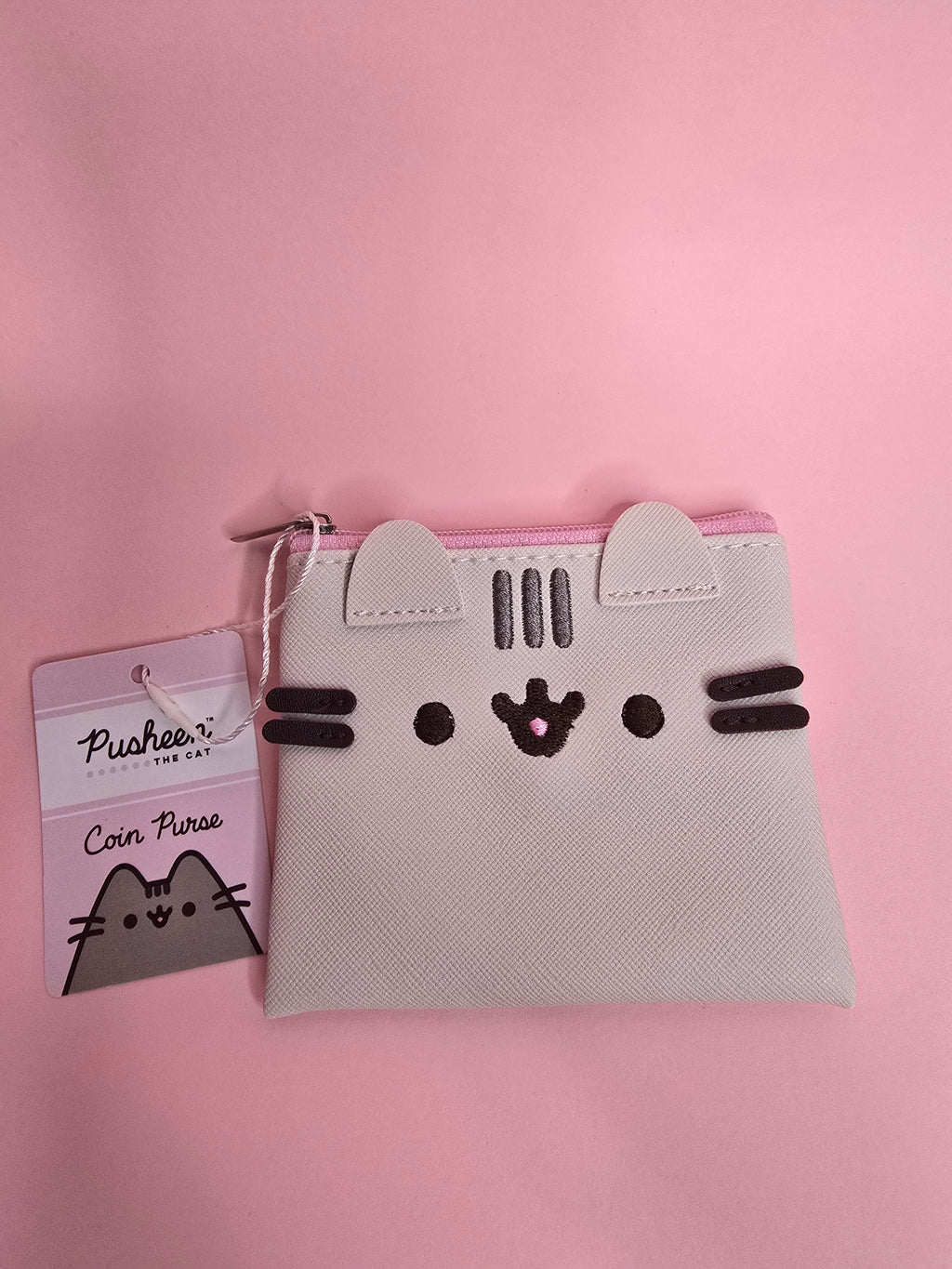 Pusheen Coin Wallet | Kawaii Card & Coin Purse | Official Merchandise
