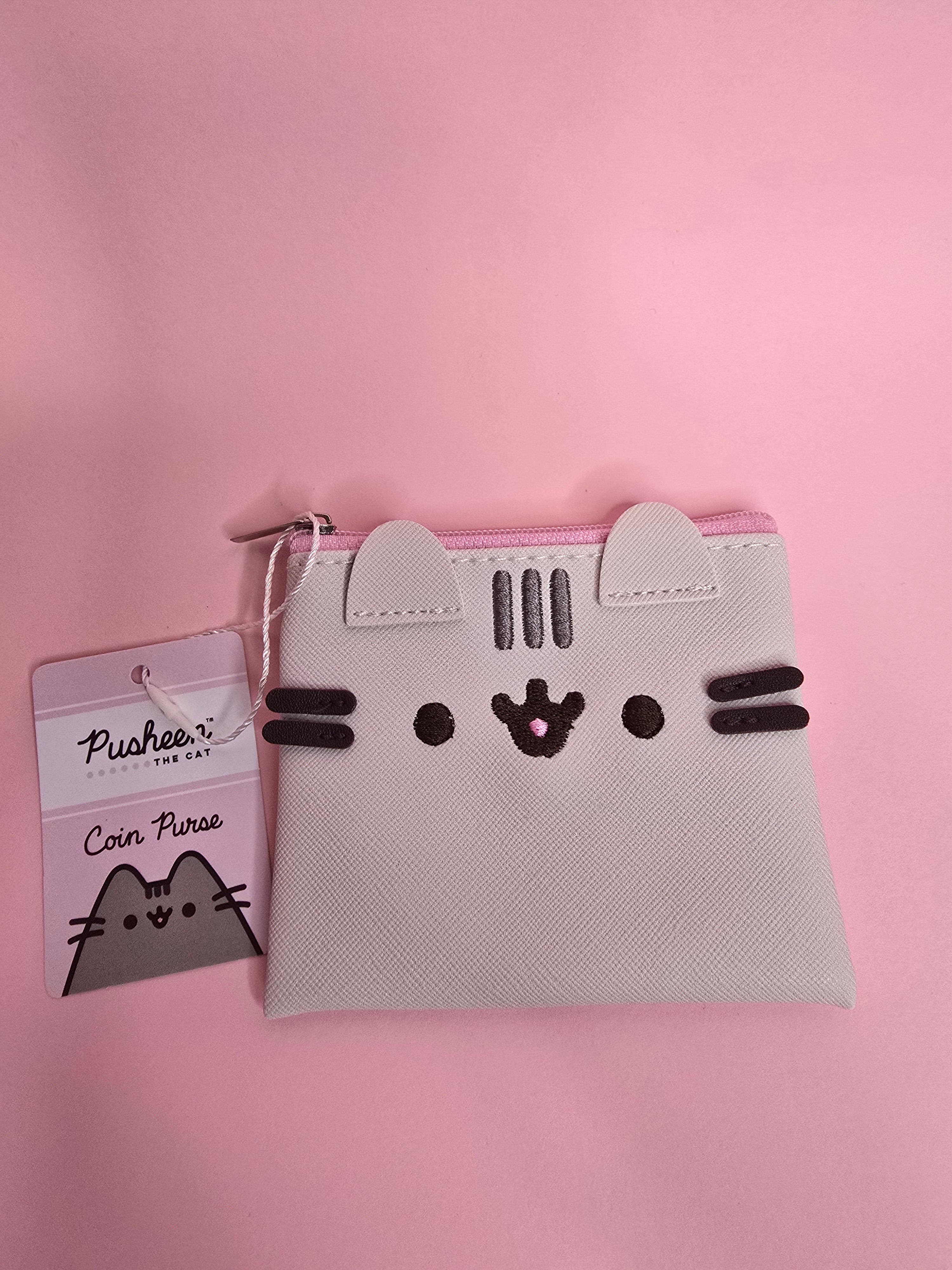 Pusheen Coin Wallet | Kawaii Card & Coin Purse | Official Merchandise