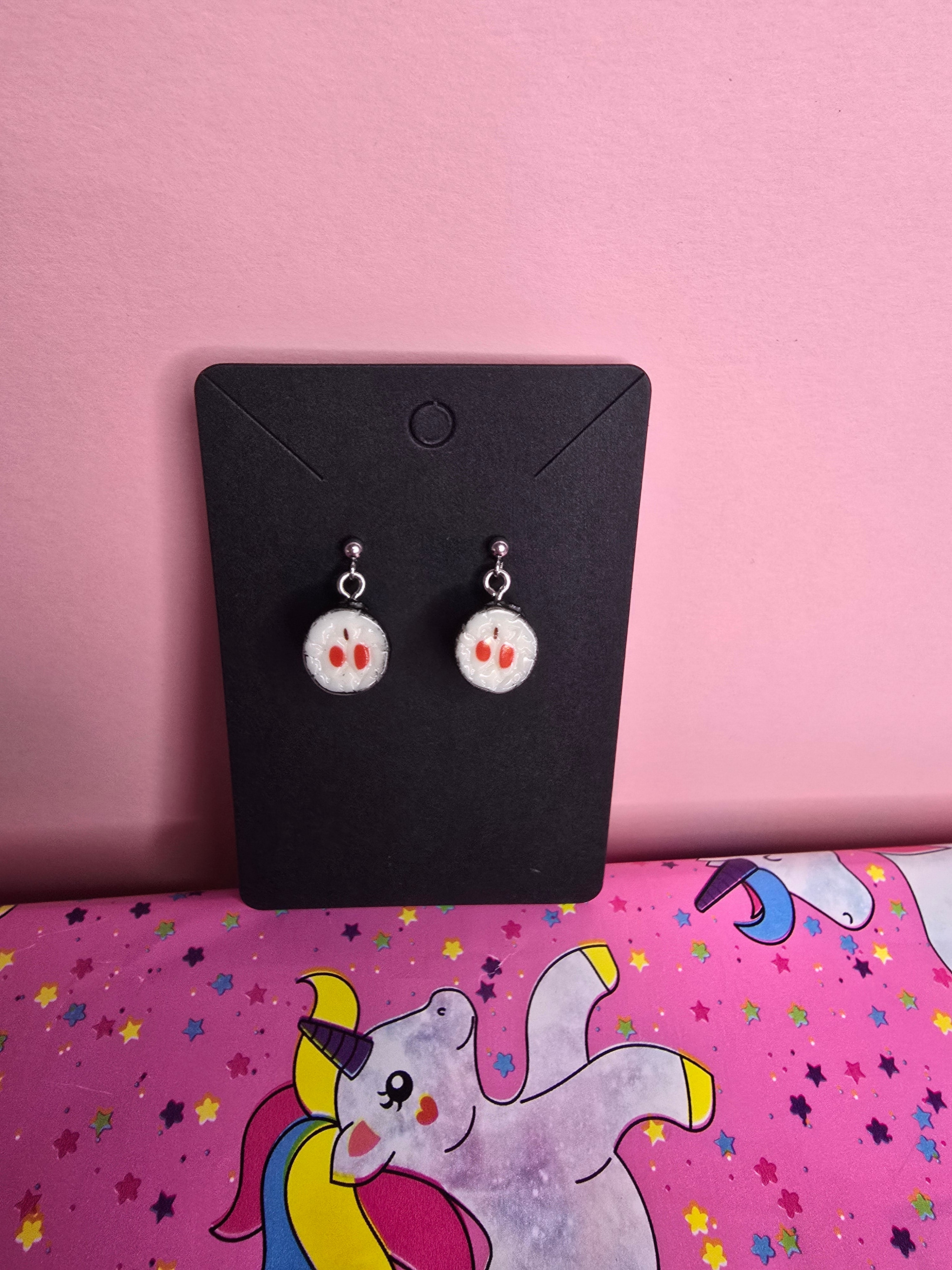 Happy Sushi Drop Earrings | Kawaii Food Earrings | Hand-Assembled in New Zealand