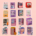 Mystery Machine Sticker Pack | Cute Kawaii Stickers