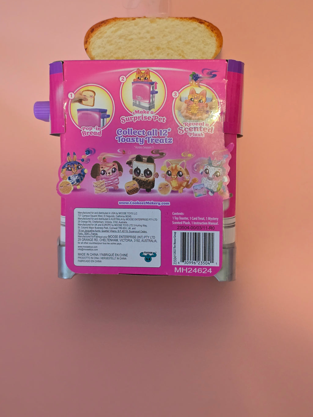 Cookeez Makery Toasty Treatz Surprise Plush | Official Collectible Plush