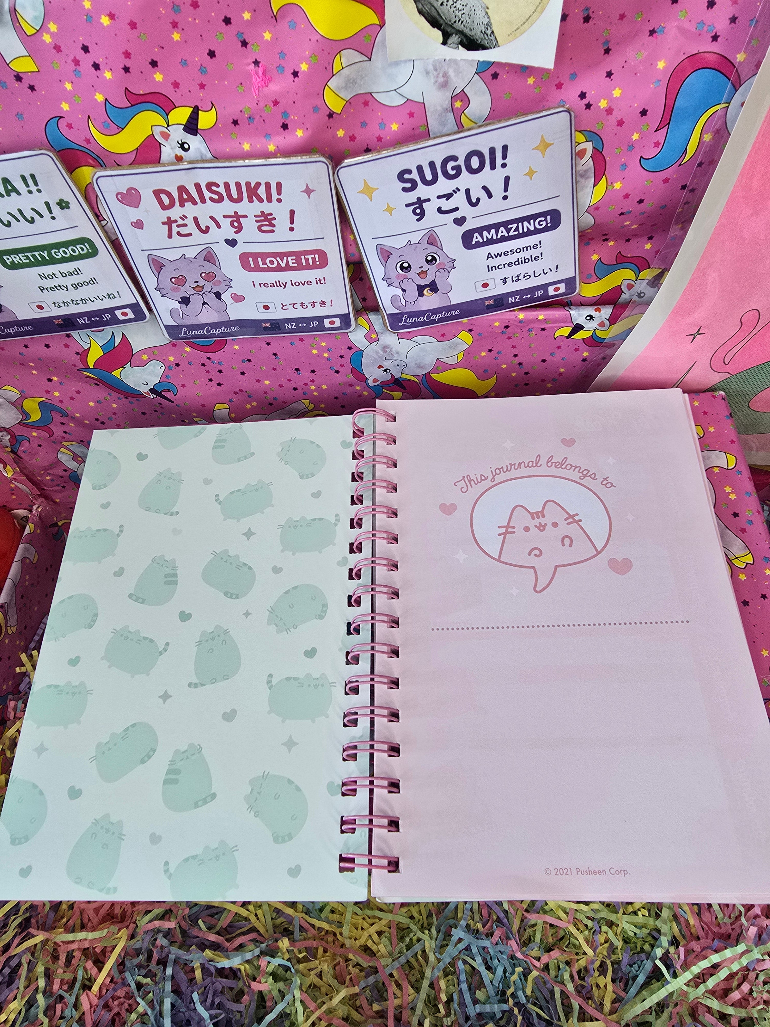 Pusheen "Just Being Me" Journal | Official Merchandise