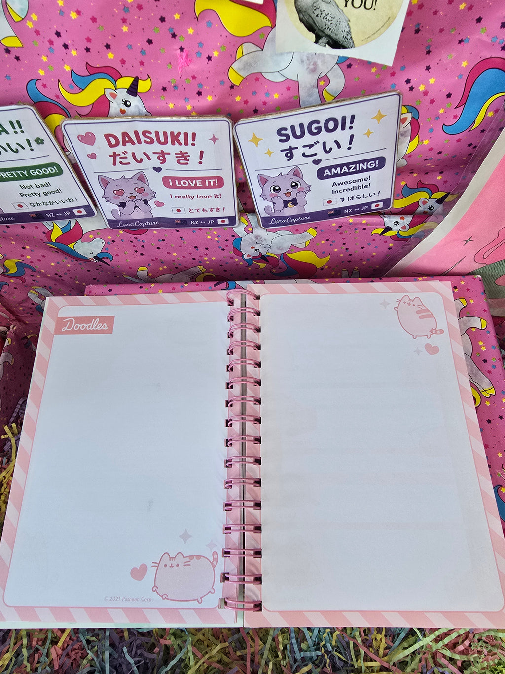 Pusheen "Just Being Me" Journal | Official Merchandise