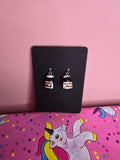 Chocolate Spread Jar Drop Earrings | Kawaii Food Earrings | Hand-Assembled in New Zealand