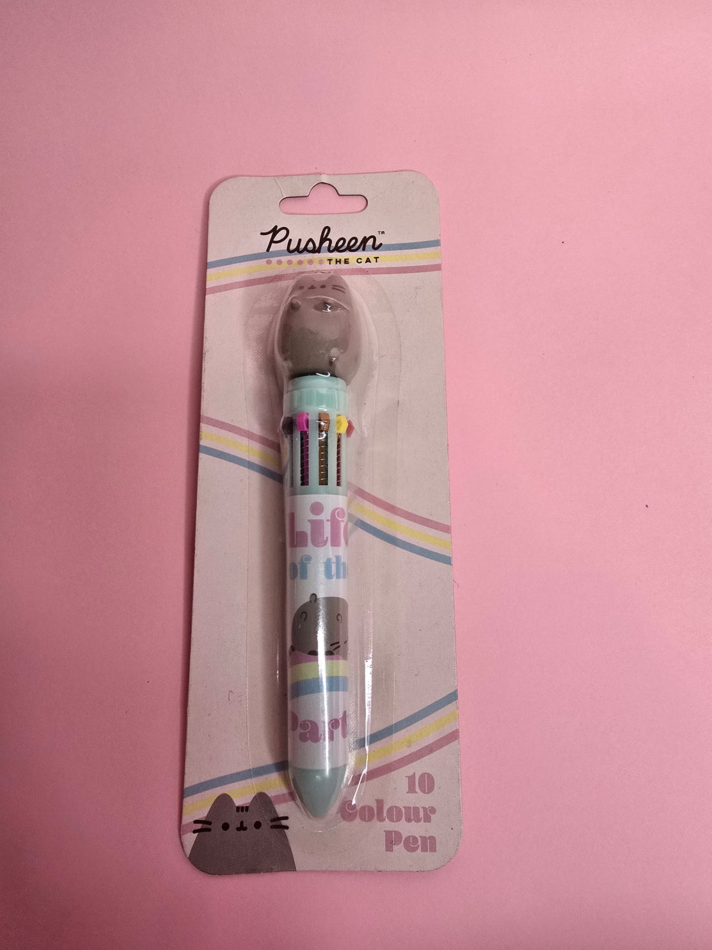 Pusheen 10 Colour Multi Pen | Kawaii Stationery | Official Merchandise