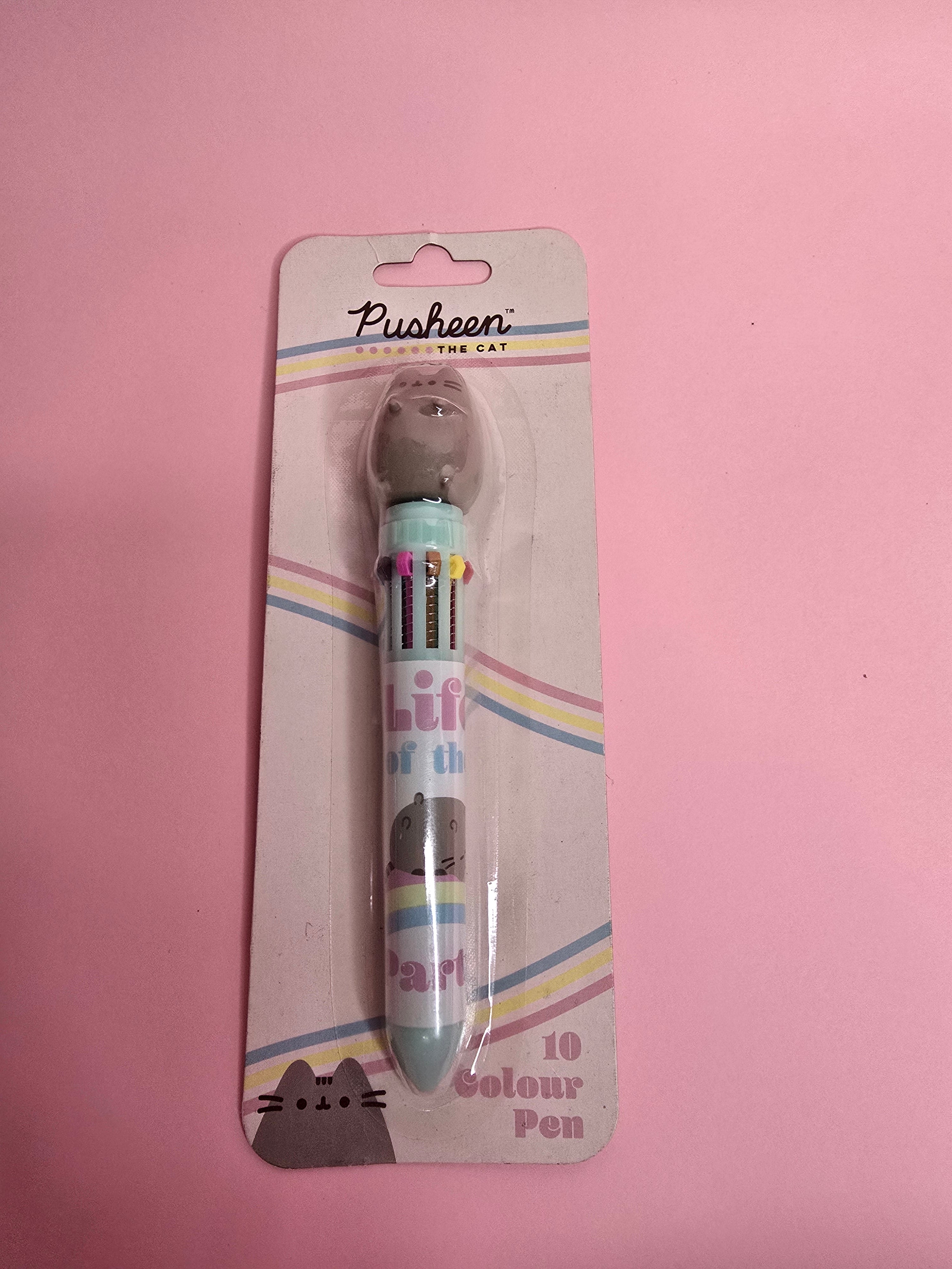 Pusheen 10 Colour Multi Pen | Kawaii Stationery | Official Merchandise