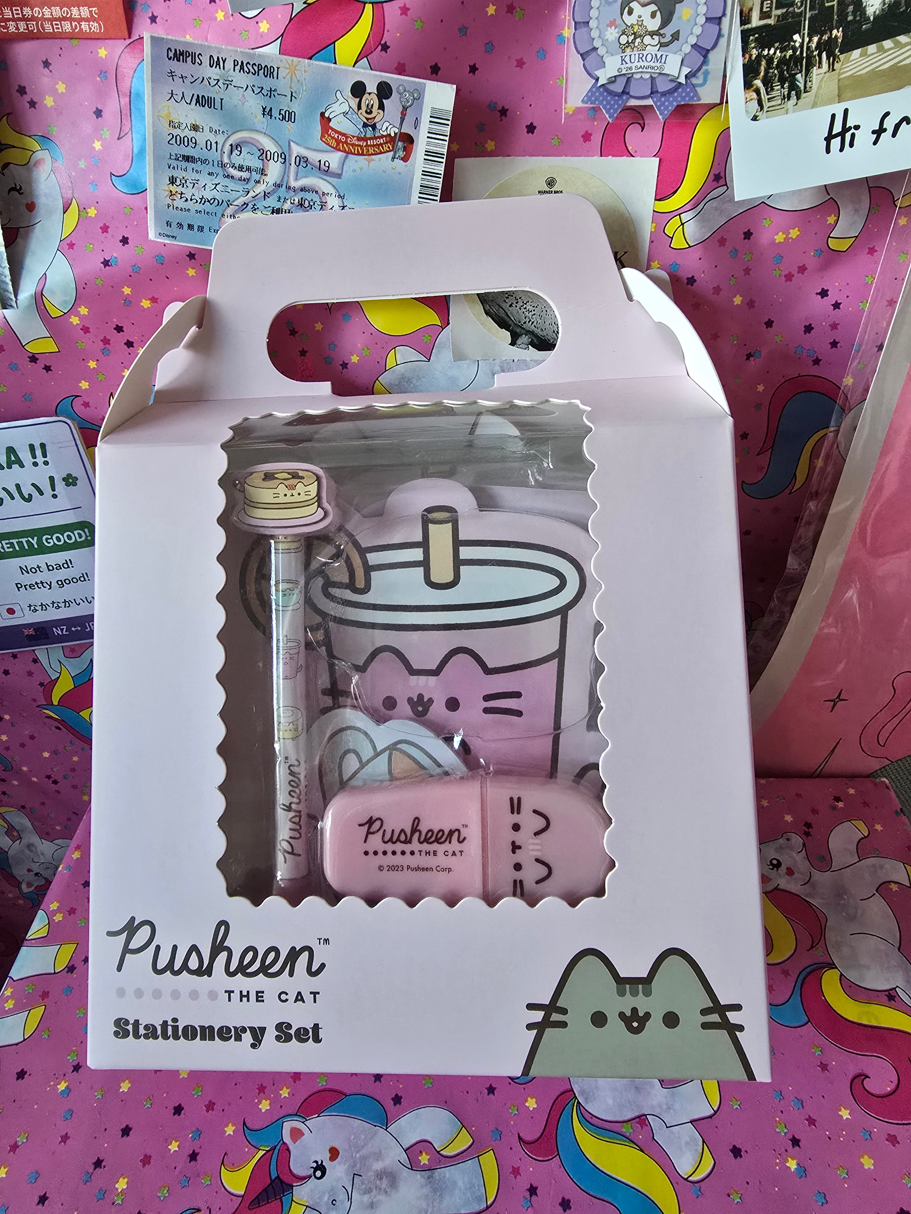 Pusheen Kawaii Stationery Set | Official Merchandise