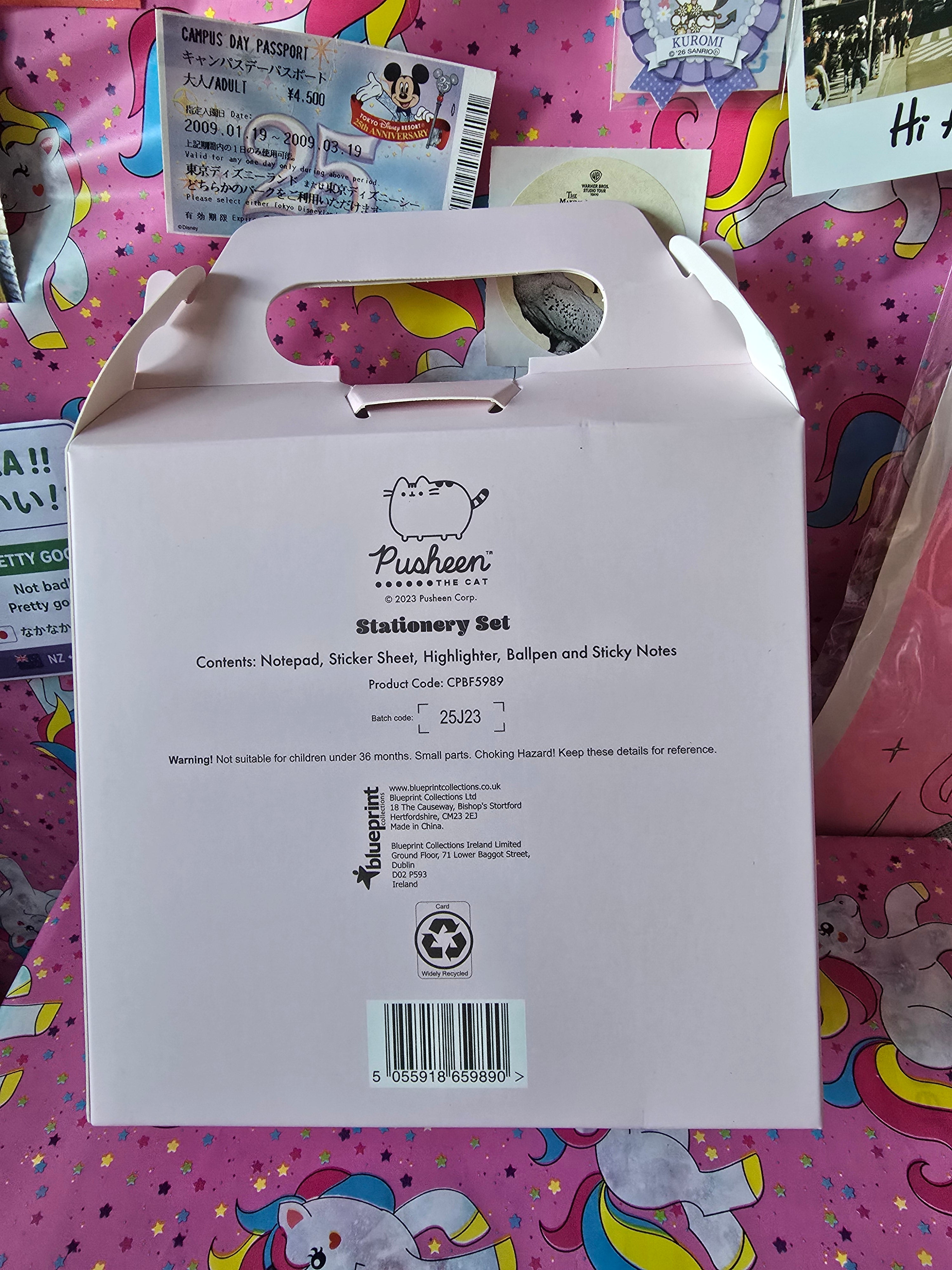 Pusheen Kawaii Stationery Set | Official Merchandise
